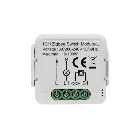 Способы подключения 1ch zigbee switch module l