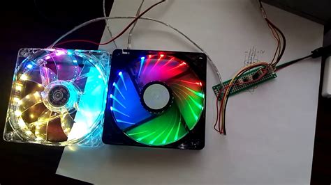 Способы управления цветом на RGB кулерах