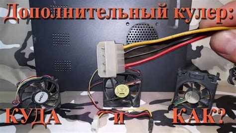Тестирование и настройка кулера