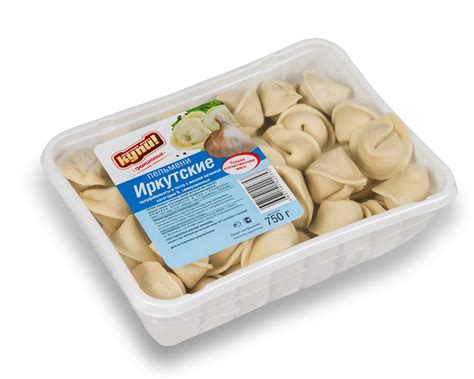 Упаковка пельменей для перевозки