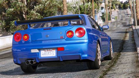 Установка мода на Nissan Skyline в GTA 5