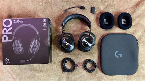 Установка наушников Logitech G Pro X
