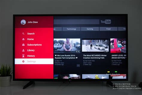 Установка приложения YouTube на телевизор Toshiba