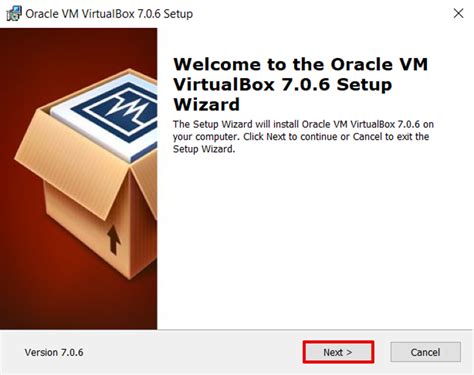 Установка VirtualBox на устройство