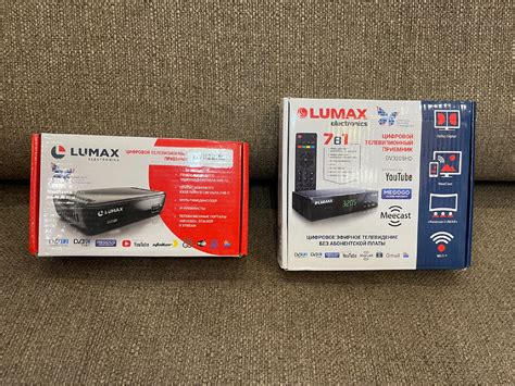 Шаги для подключения приставки Lumax без пульта