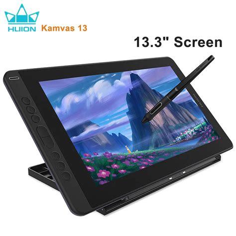 Шаги для подключения Huion Kamvas 13 к ПК