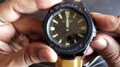 Шаги настройки часов G-Shock ResiST