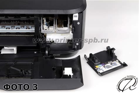 Шаги по установке СНПЧ на принтер Canon TS5140