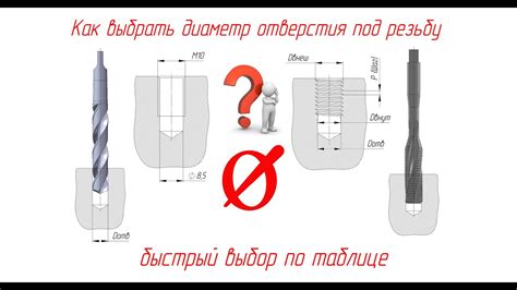 Шаг первый: подготовка отверстия в материале