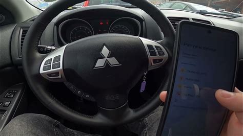 Шаг 1: Включение bluetooth в Mitsubishi ASX
