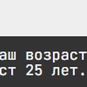 Шаг 2. Ввод запроса