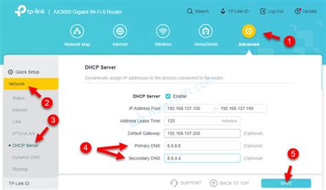 Шаг 2. Изменение DNS-адреса в сетевых настройках
