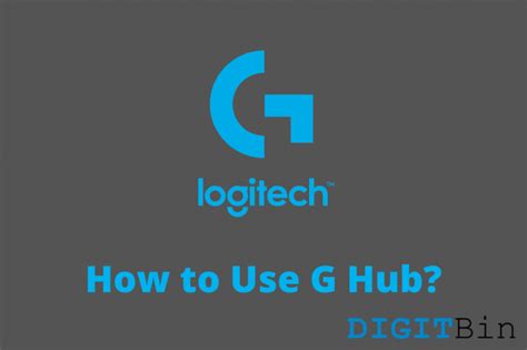Шаг 3: Установка и настройка ПО Logitech G Hub