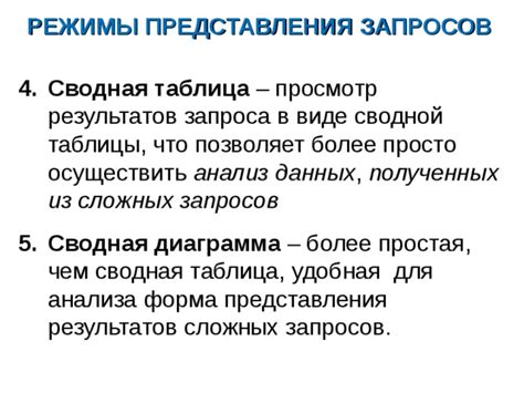 Шаг 4. Анализ результатов запроса