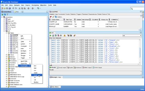Oracle SQL Developer