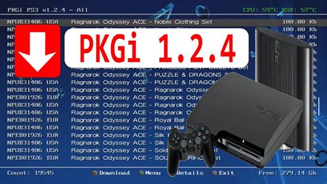 Pkgi ps3: основы установки