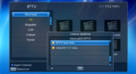 Televizo IPTV Player: загрузка плейлиста